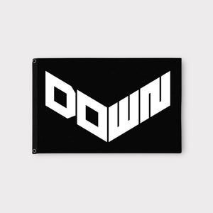 Down Logo 3x5 Flag